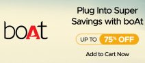 Up to 75% OFF on Boat Audio Products