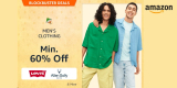 60% OFF on Men’s Clothing