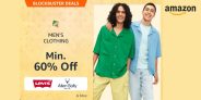 60% OFF on Men’s Clothing